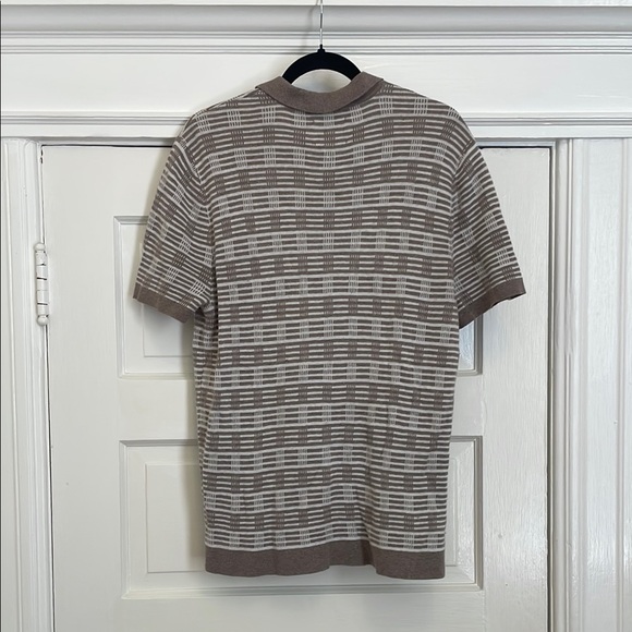 Abercrombie & Fitch V-Neck Sweater - Brown and Gray - Picture 3 of 4